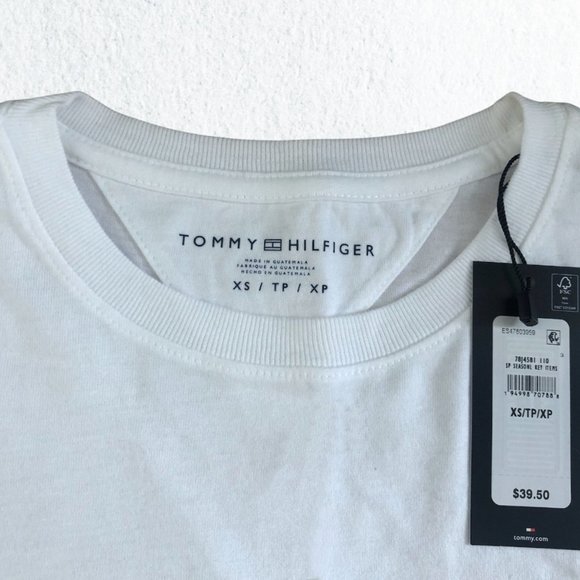 XS S M L XL XXL Tommy Hilfiger 78J4581 110 Tee T shirt NWT - Picture 8 of 8